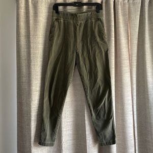 James Perse Drape Pant Olive Green Size 0